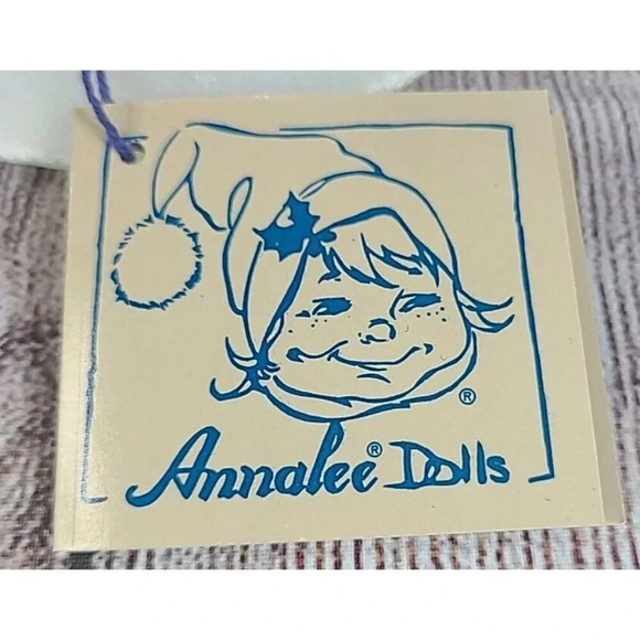 Vintage Annalee Dolls Felt Drummer Boy Blue Red Green 7" 1997 New With Tags - Picture 9 of 12